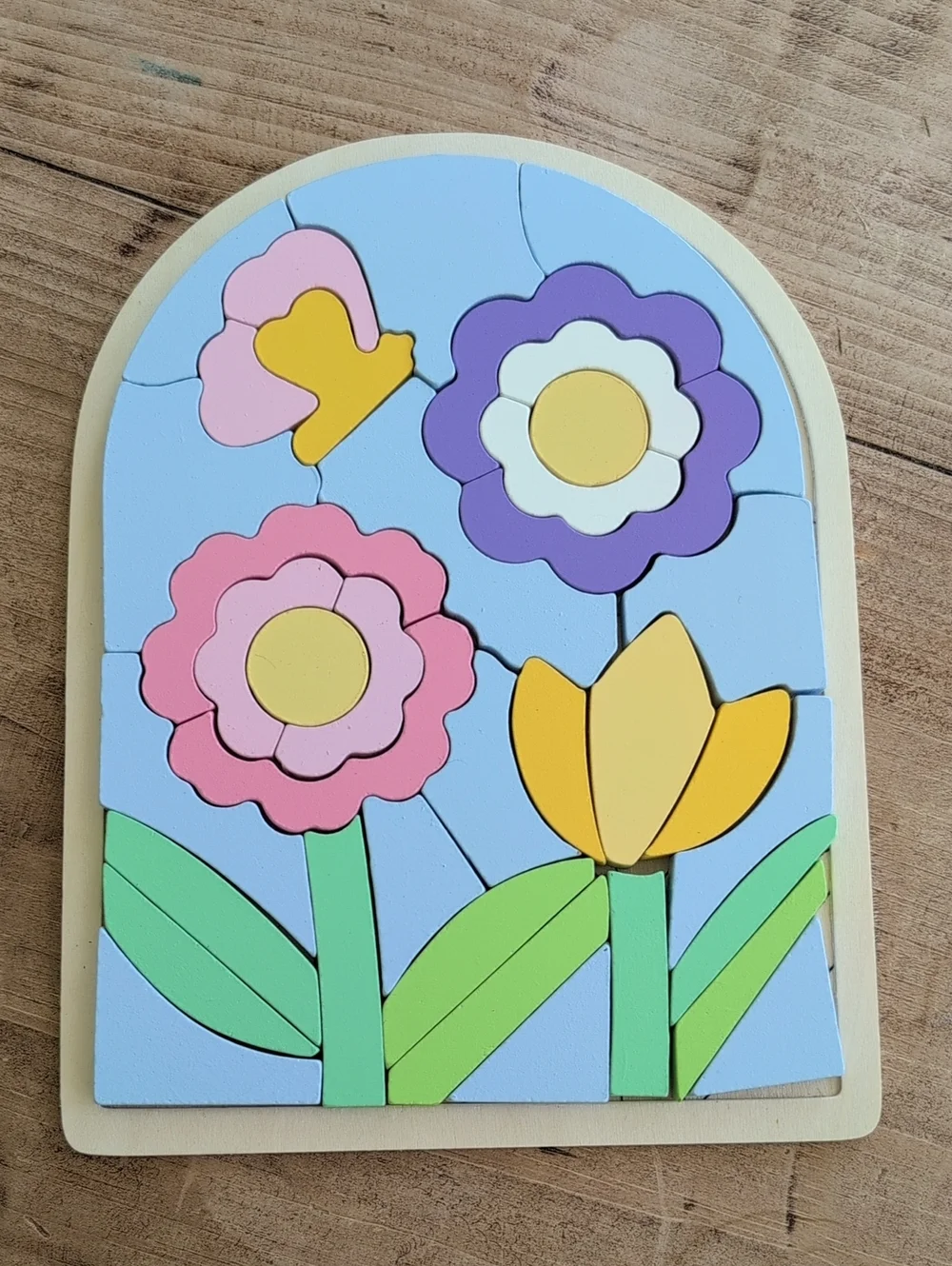 Montessori Floral Puzzle